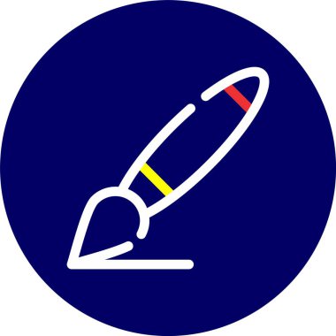 roket ikonu vektör illüstrasyonu