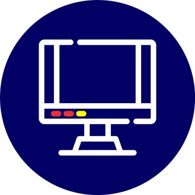 bilgisayar simgesi vektör illüstrasyonu