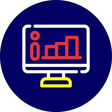 vektör izleyici simgesi illüstrasyonu