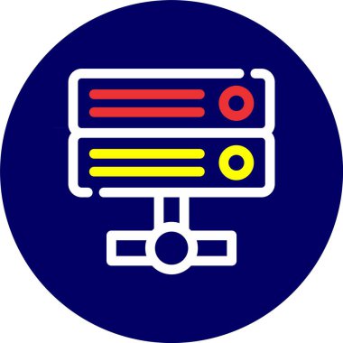 Seo simgesinin vektör illüstrasyonu