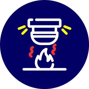 Moda Biçiminde Ateş Simgesi Ayrı Arkaplan