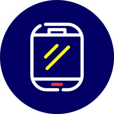 Modern b 'nin vektör illüstrasyonu eksik simgesi