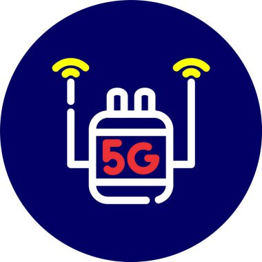 wifi vektör simgesi tasarımı element çizimi