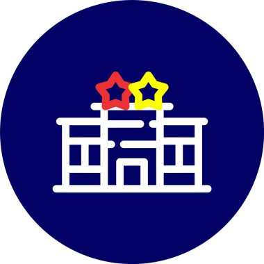 Yapı simgesinin vektör illüstrasyonu