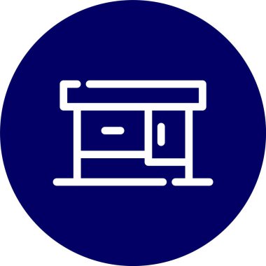 Eşsiz mobilya vektör simgesi