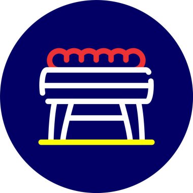 Gıda simgesinin vektör illüstrasyonu