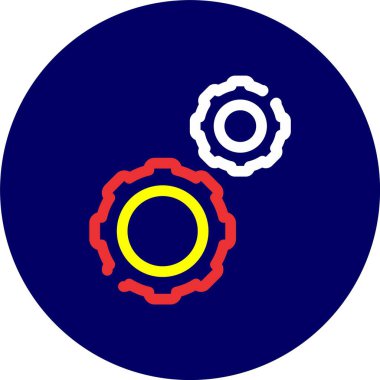 Seo simgesinin vektör illüstrasyonu