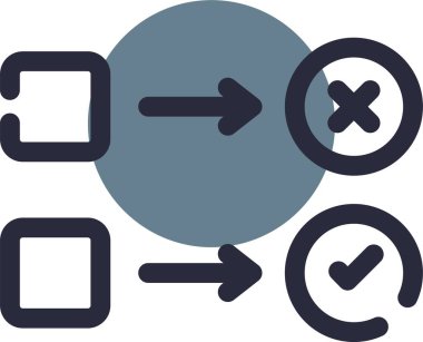 kontrol listesi simgesi, vektör illüstrasyon tasarımı