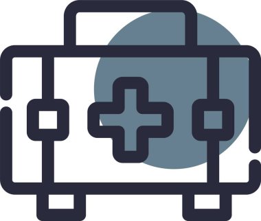 tıbbi ve sağlık vektör simgesi