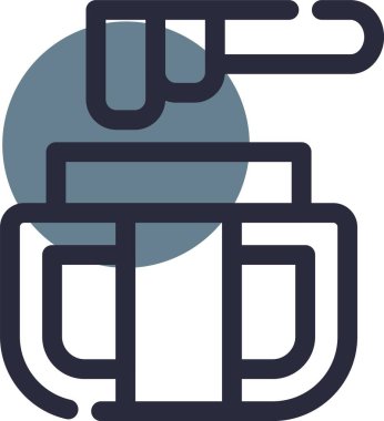 Modern b 'nin vektör illüstrasyonu eksik simgesi