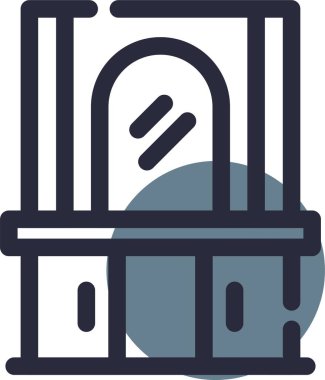 vektör inşa simgesi