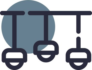 Salla. Web simgesi basit illüstrasyon