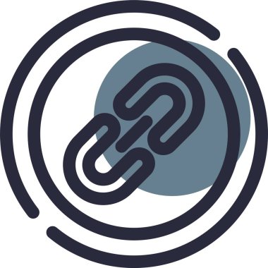 vektör zinciri simgesi