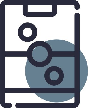 Klasör web simge vektör çizim