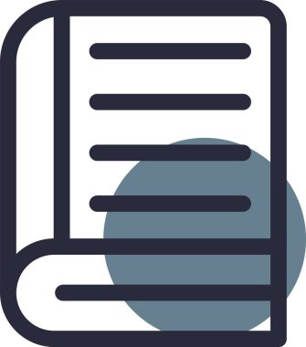 belge dosya vektör illüstrasyonu