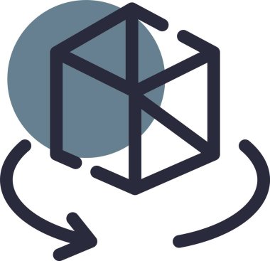 Modern b 'nin vektör illüstrasyonu eksik simgesi