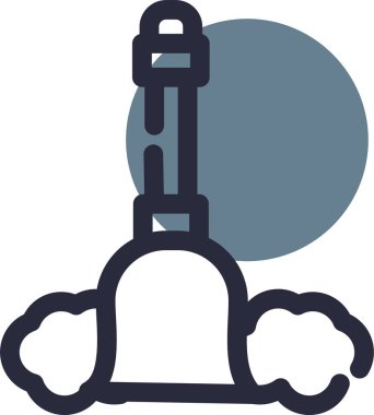 Bulut. Web simgesi basit illüstrasyon