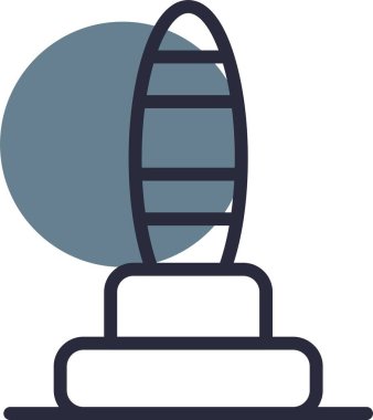 Beyaz arkaplanda vektör simgesi izole edildi