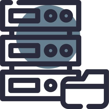 Yazıcı. Web simgesi basit illüstrasyon