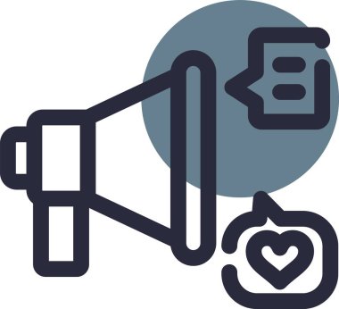 ileti simgesi, vektör illüstrasyonu