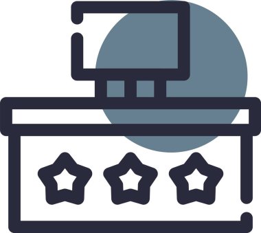 seo modern simgesinin vektör illüstrasyonu