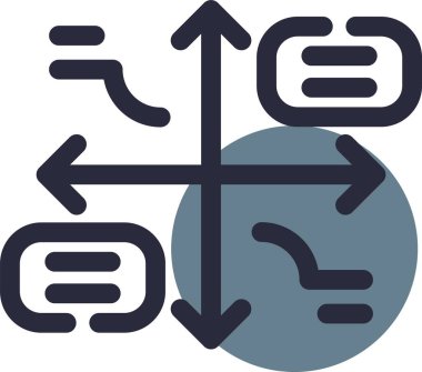 ok yönü simgesi doldurulmuş özet biçimi