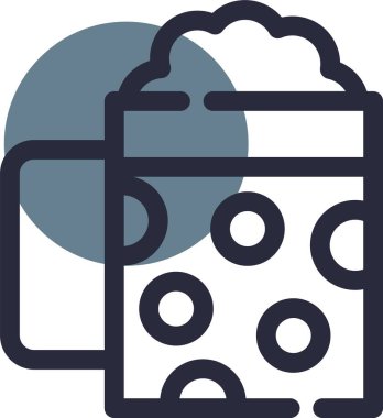 yiyecek ikonu vektör illüstrasyonu