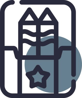 çanta çanta alışveriş simgesi ana hat biçiminde