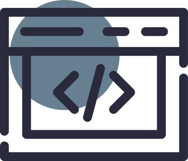 Tarayıcı web sayfası simgesi moda biçiminde