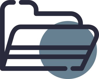 Gıda simgesi için vektör torbası, illüstrasyon