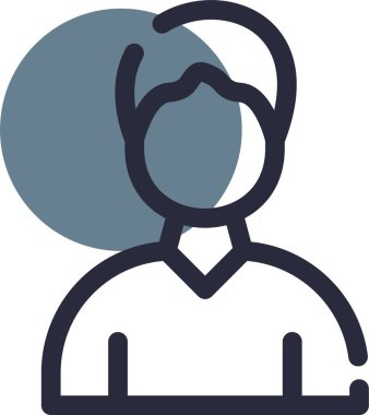 Avatar kişi simgesi - özet kategorisi