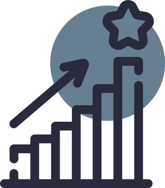 Grafik. Web simgesi basit illüstrasyon