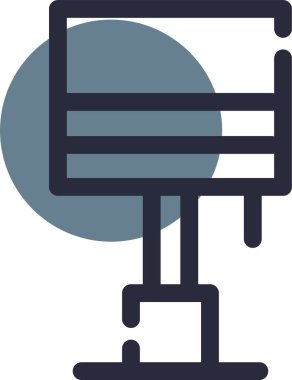 Vektör illüstrasyonu, simge ögesi