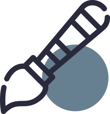 Çizgi film simgesinin vektör çizimi