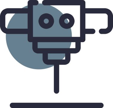 yapay robot simgesi, robot ve yapay zeka