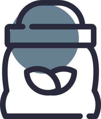 Gıda simgesinin vektör illüstrasyonu