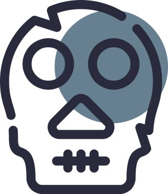 Ölü bir simgenin vektör illüstrasyonu