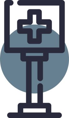 Modern b 'nin vektör illüstrasyonu eksik simgesi