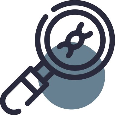 Mavi saplı büyüteç