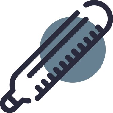 Bir iğnenin vektör illüstrasyonu