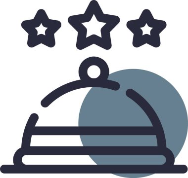 yıldız simgesi vektör illüstrasyonu