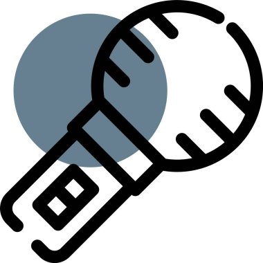 Bir beyzbol sopasının vektör çizim simgesi