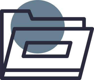 vektör belgesi web simgesi