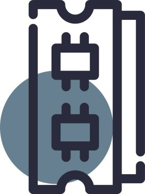 Simge vektör çizim gaz sobası