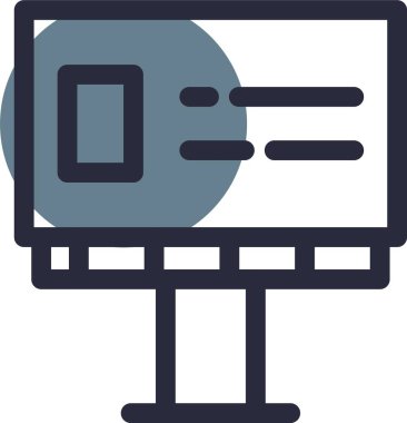 Bilgisayar. Web simgesi basit illüstrasyon