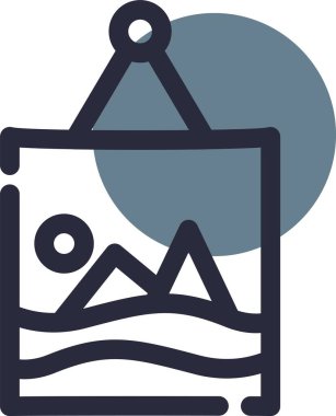 Havuz. Web simgesi basit illüstrasyon