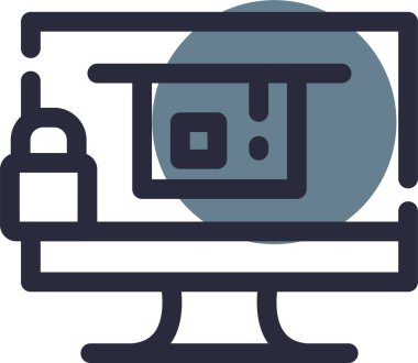 Vektör Ev simgesi illüstrasyonu