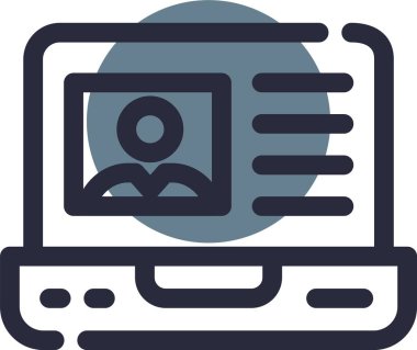 Vektör Haber Simgesi illüstrasyonu