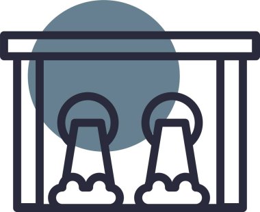 Modern b 'nin vektör illüstrasyonu eksik simgesi