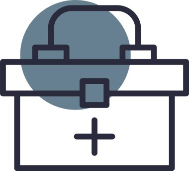 kutusu simgesi. vektör çizim